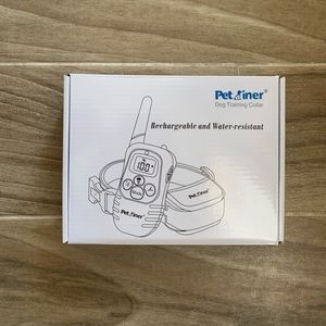 Petrainer dog training collar